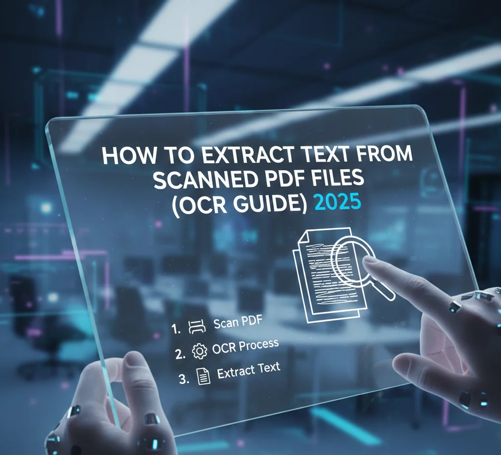 How To Extract Text From Scanned Pdf Files Ocr Guide